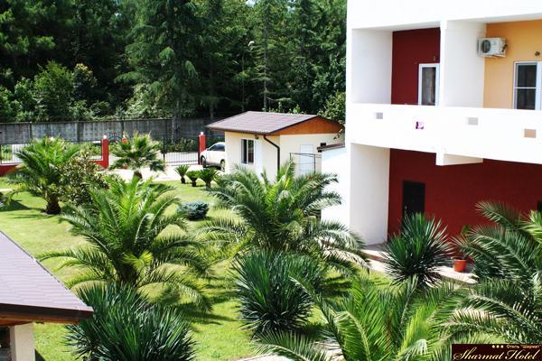 Hotel Sharmat Pizunda Bagian luar foto
